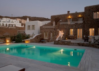 Sunset at Villa Hermes